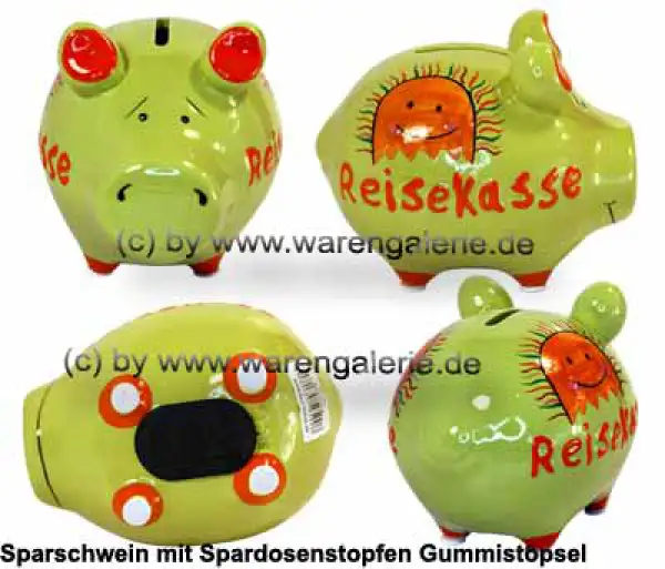 Sparschwein Kleinsparschwein 3D Design ReiseKasse Keramik E Sparschwein Kleinsparschwein 3D Design ReiseKasse Keramik E