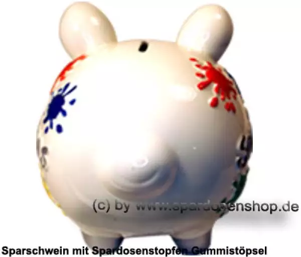 Sparschwein mittelgroßes Sparschwein 3D Design Saus + Braus Keramik D