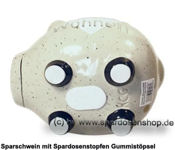 KCG mittelgroßes Sparschwein 3D Design Schöner Wohnen Keramik E