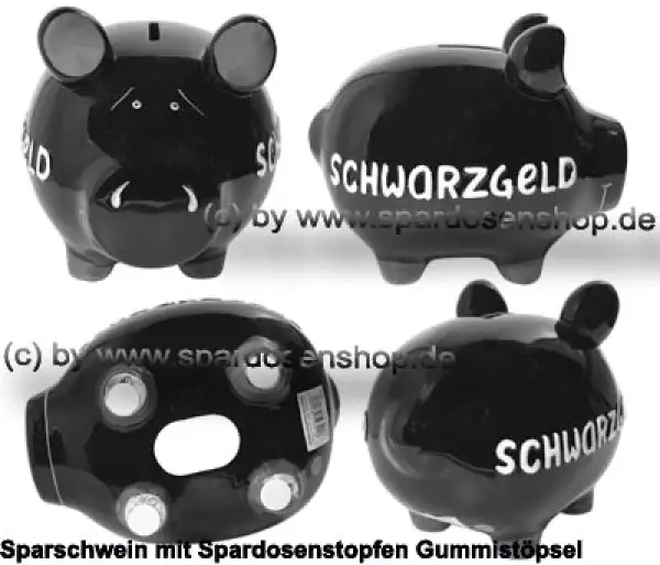 Sparschwein mittelgroßes Sparschwein 3D Design Schwarzgeld Keramik Gesamt Sparschwein mittelgroßes Sparschwein 3D Design Schwarzgeld Keramik Gesamt
