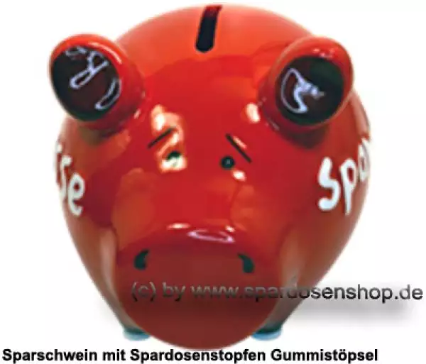 Sparschwein Kleinsparschwein 3D Design Spar-Kasse Keramik B