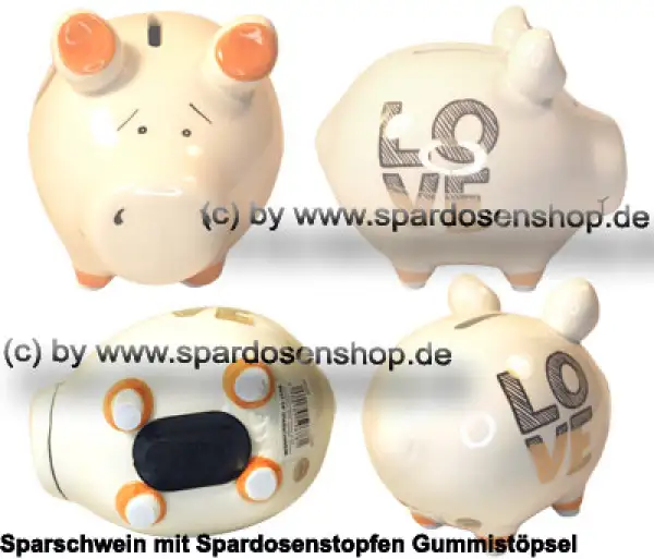 Sparschwein Kleinsparschwein Love Goldedition Keramik Gesamt Sparschwein Kleinsparschwein Love Goldedition Keramik Gesamt