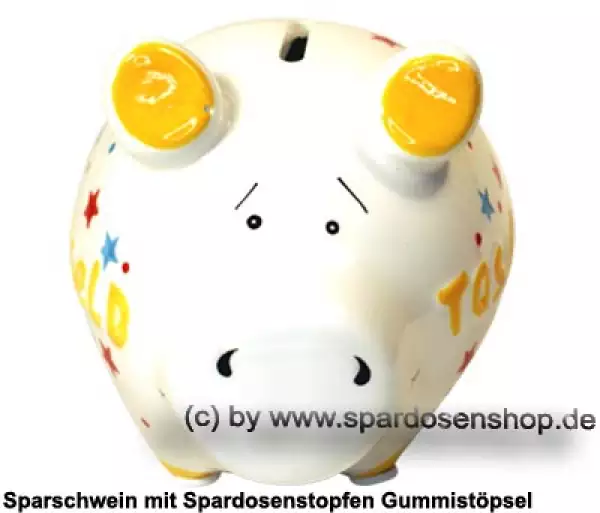 Sparschwein Kleinsparschwein 3D Design Taschengeld B