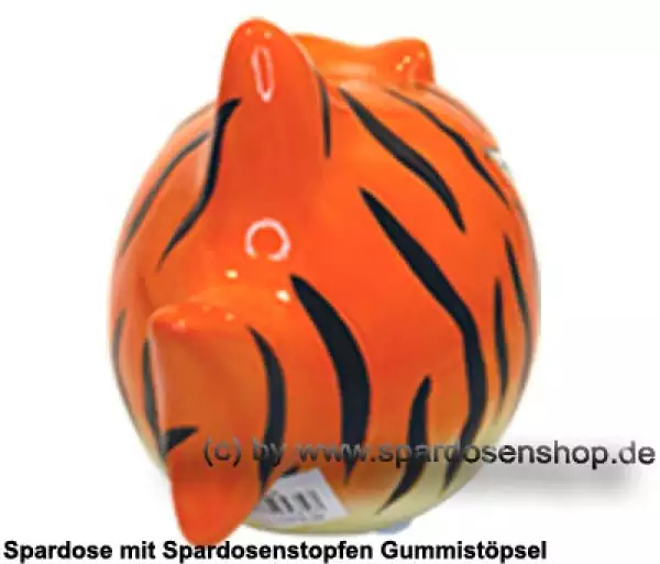 Spardose Spartier Design Tiger-Hai Keramik D