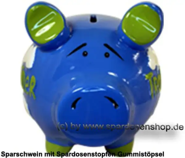 Sparschwein mittelgroßes Sparschwein 3D Design Traumerfüller Keramik B