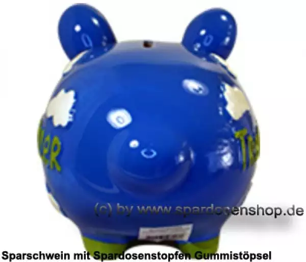 Sparschwein mittelgroßes Sparschwein 3D Design Traumerfüller Keramik D
