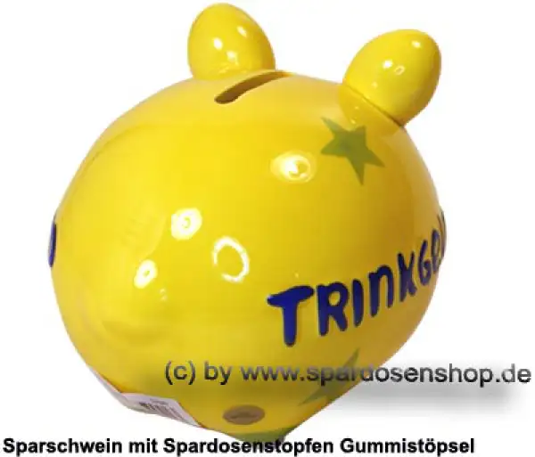 Sparschwein Kleinsparschwein 3D Design Trinkgeld D