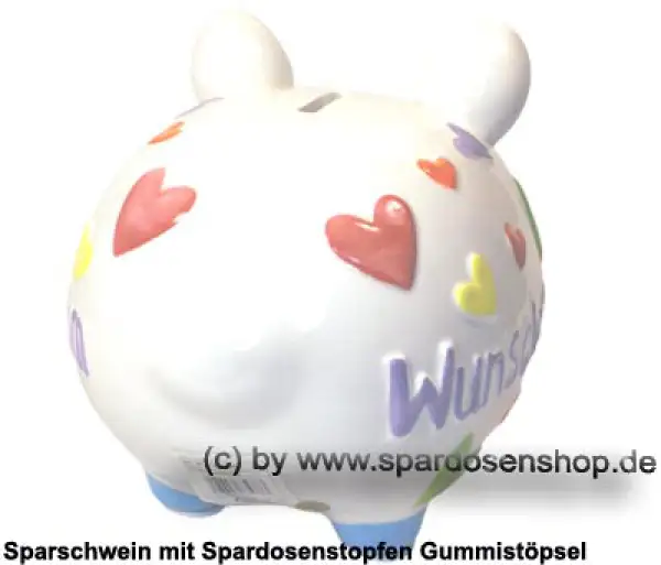 KCG mittelgroßes Sparschwein 3D Design Wunschtraum Keramik D