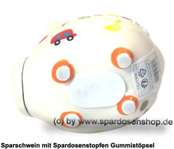 Sparschwein Kleinsparschwein 3D Zur Geburt weiß Keramik E Sparschwein Kleinsparschwein 3D Zur Geburt weiß Keramik E