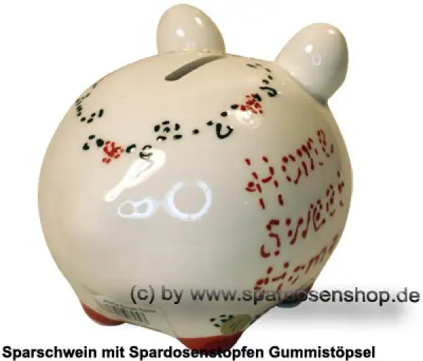 Sparschwein Kleinsparschwein 3D Design Home Sweet Home Keramik D Sparschwein Kleinsparschwein 3D Design Home Sweet Home Keramik D