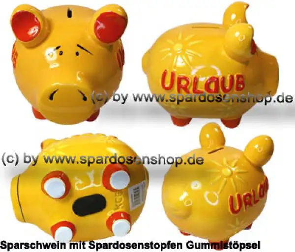 Sparschwein mittelgroßes Sparschwein 3D Design Urlaub Keramik Gesamt Sparschwein mittelgroßes Sparschwein 3D Design Urlaub Keramik Gesamt