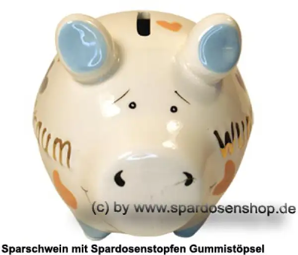 Sparschwein Kleinsparschwein 3D Wunschtraum Goldedition Keramik B Sparschwein Kleinsparschwein 3D Wunschtraum Goldedition Keramik B