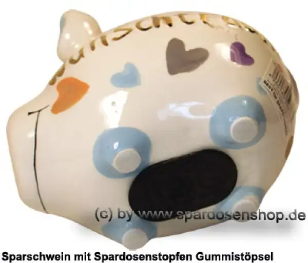 Sparschwein Kleinsparschwein 3D Wunschtraum Goldedition Keramik E Sparschwein Kleinsparschwein 3D Wunschtraum Goldedition Keramik E