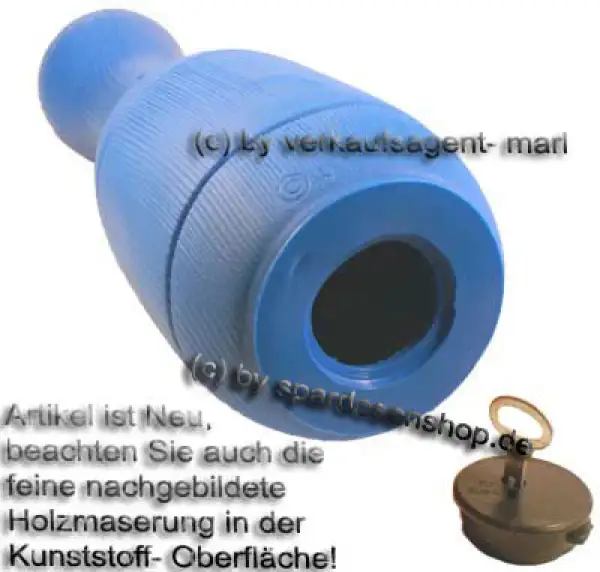 Spardose Kegel A Farbvariante blau Spardose Kegel A Farbvariante blau