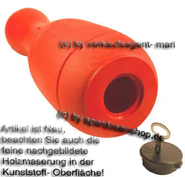 Spardose Kegel A Farbvariante rot Spardose Kegel A Farbvariante rot
