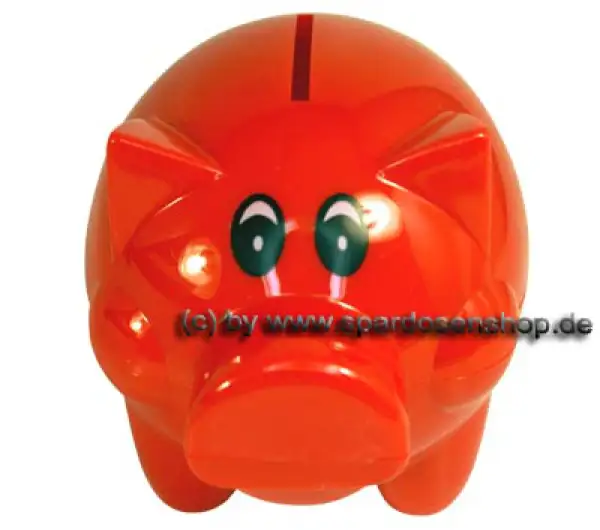 Sparschwein Felix Uni Farbvariante vorne Sparschwein Felix Uni Farbvariante vorne