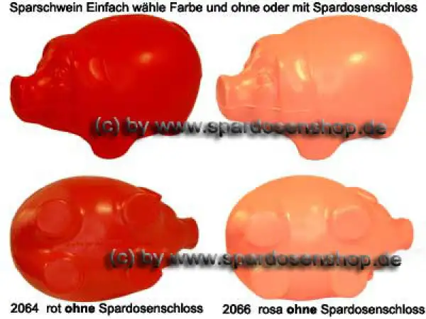 Sparschwein Einfach Gesamt B