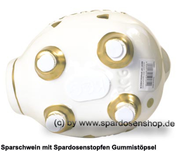 Sparschwein mittelgroßes Sparschwein 3D Design Hochzeit Keramik E