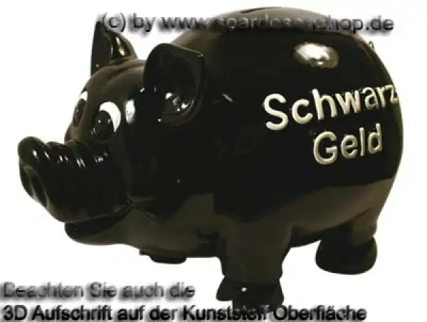 Sparschwein,Riesen,Monster,XXL,Schwarz-Geld A Sparschwein,Riesen,Monster,XXL,Schwarz-Geld A