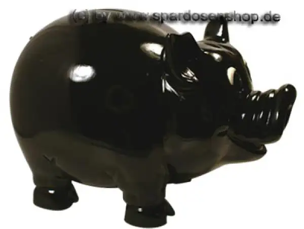 Sparschwein,Riesen,Monster,XXL,Schwarz-Geld C