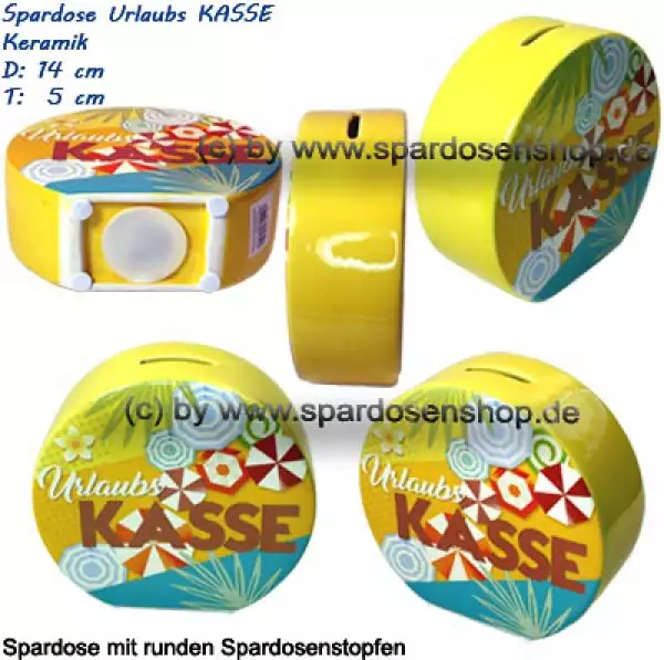 Urlaubs KASSE Design- Motiv Keramik Gesamt