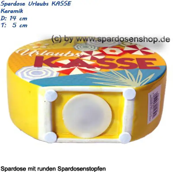 Urlaubs KASSE Design- Motiv Keramik E Urlaubs KASSE Design- Motiv Keramik E