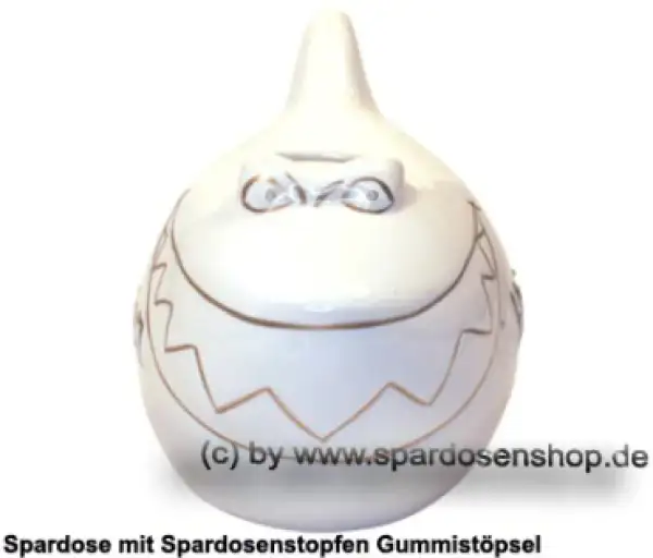 Spardose Spartier Design Hai-raten Keramik B