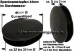Auswahl einzelner Spardosenverschlüsse bis 44 mm Spardosenstopfen & Spardosenschlösser mit Schlüssel