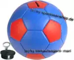 Spardose Fußball 1 Farbvariante wählen mit Spardosenschloss und Metall- Spardosenschlüssel
