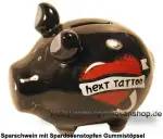 Sparschwein Kleinsparschwein Next Tattoo Keramik A