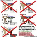 Spardosenschlüssel 3: 5x Stück Metallschlüssel
